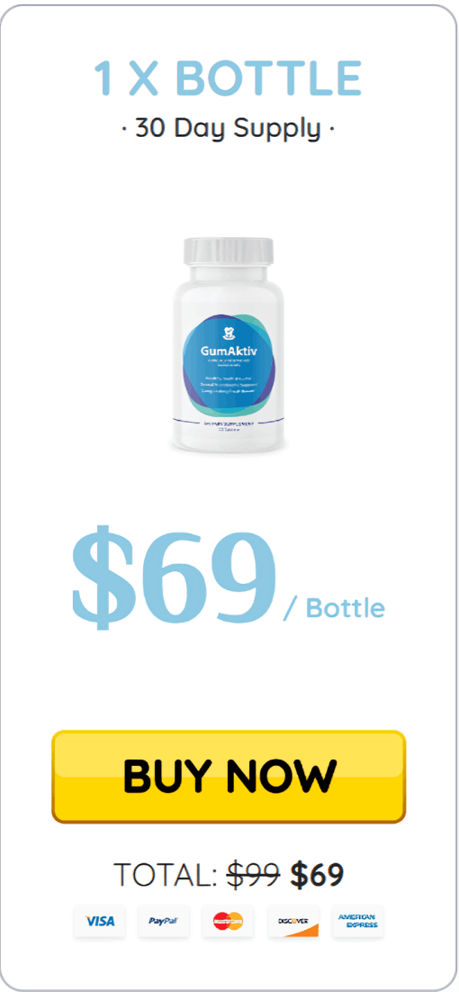 GumAktiv 1 $69/bottle